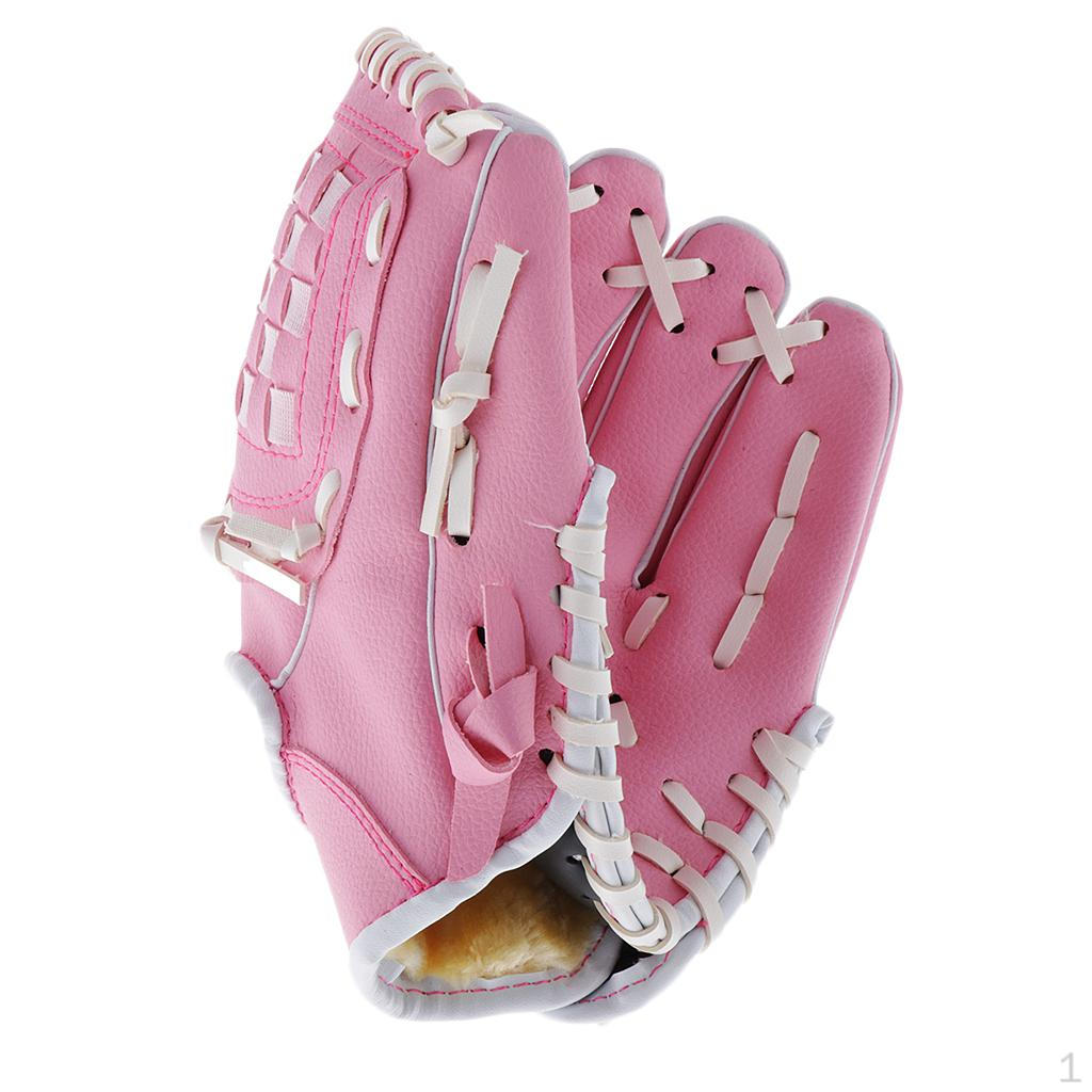 Baseball Softball Gloves PU Leather for Youth Right-Handed Thrower