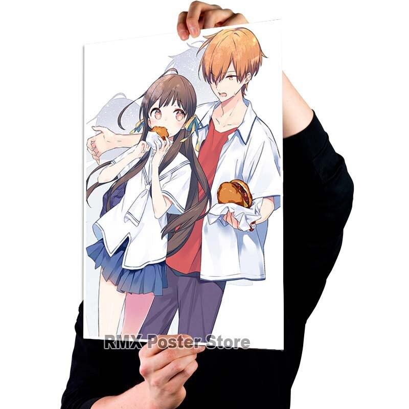 HD печать аниме корзина с фруктами плакаты белая бумага с покрытием постер для рисования настенный художественный декор гостиная домашний бар украшения фотографии