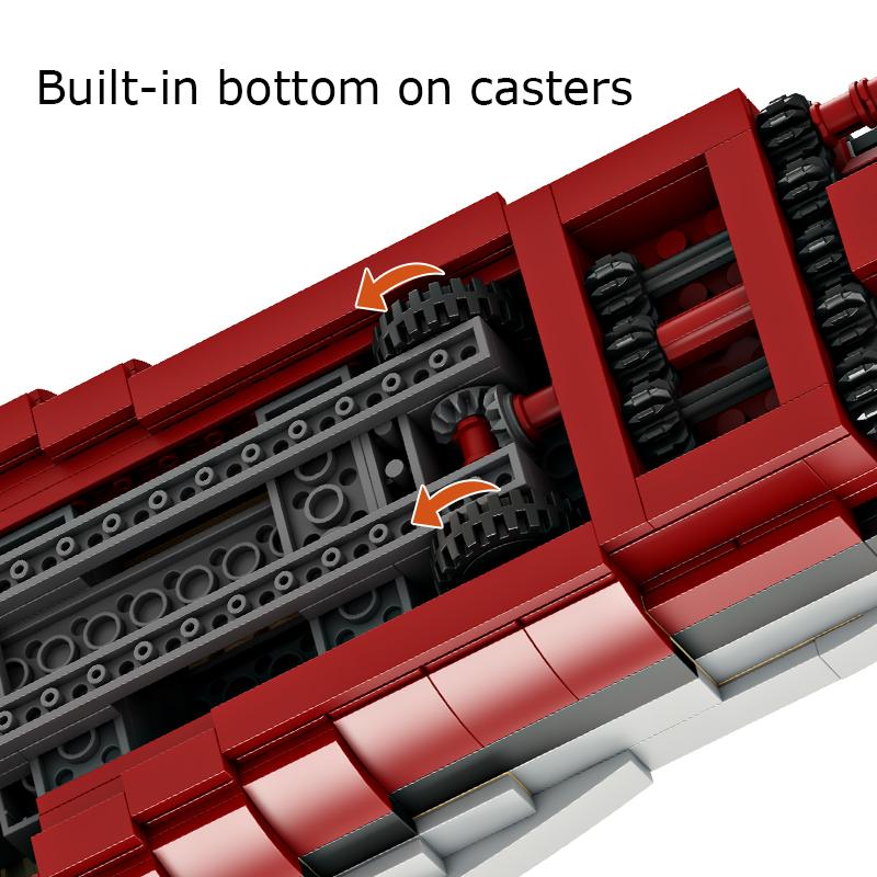 2073 шт. Конструктор линкора Бисмарк, Классические MOC-кирпичики, Модель, Коллекция игрушек, Настольные украшения, Подарки для детей и взрослых