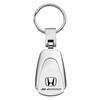 Au-TOMOTIVE Gold Metal Teardrop Keychain for Honda S2000 (Chrome), Chrome, Standard