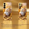 Treasure Luxury kitty Высококачественный чехол для телефона Электроокрашенный стеклянный чехол для телефона для Samsung Galaxy S26 S25 S24 S23 S22 S21 FE, Ultra, Plus