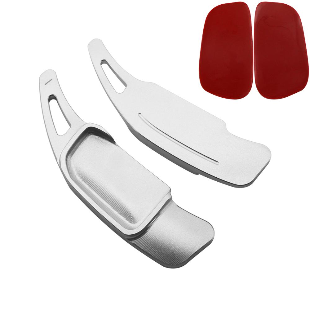 ZSOC2 For Alfa Romeo Junior Hybrid Lancia Ypsilon MHEV 2024 2025 Car Steering Wheel Shift Paddle DSG Extension Stickers Accessories