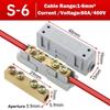 High Power Quick Terminal Block Conductor Brass Fast Connector Terminal Blocks  Electrical