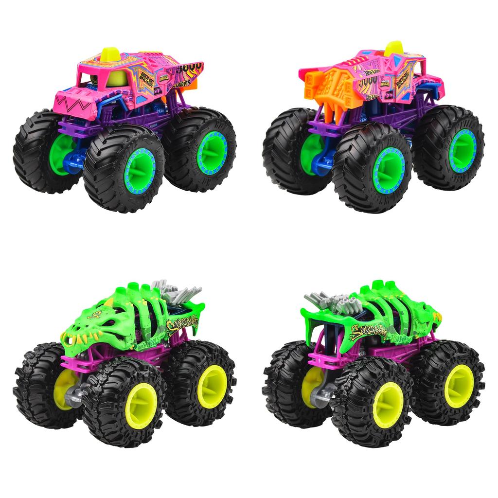 Hot Wheels Монстр Трак Ассорти Мини Транспорт Возраст 164 Игрушки, Машинки, Коробка на 8 машинок, 3+, Многоцелевой, 983J-FYJ44