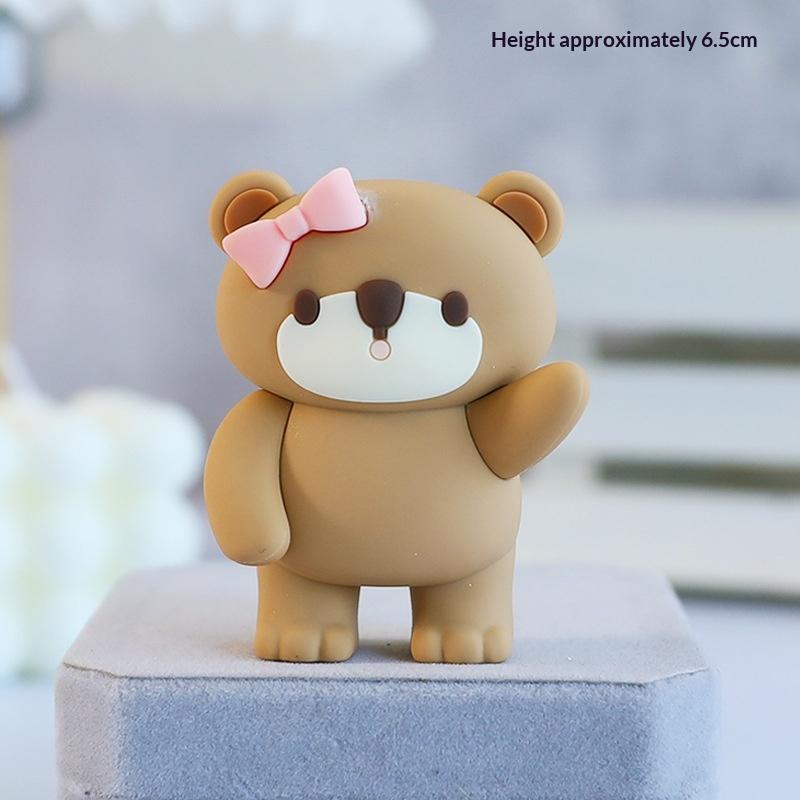 Blue Pink Hot Air Balloon Cake Topper Gender Reveal Party Cake Decoration Kids Boy Girls Birthday Party Supplies Baby Shower