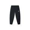 Li Ning Fitness Series Solid Color Logo Jogger Fleece Warm Sports Pants Men Bottoms Black AYKT645-1