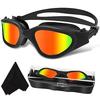 Водонепроницаемые очки для плавания высокой четкости с защитой от запотевания - Унисекс, повседневный и профессиональный стиль