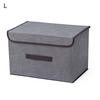 Clothes Box Large Capacity Dust-proof Non-woven Fabric Anti-deform Clothing Organizer Box for Home