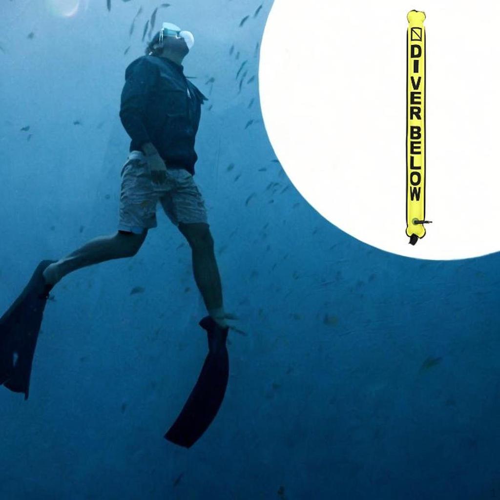 Набор маркеров для дайвинга, принадлежности для трубок, высоковидимый плунжер SMB для с