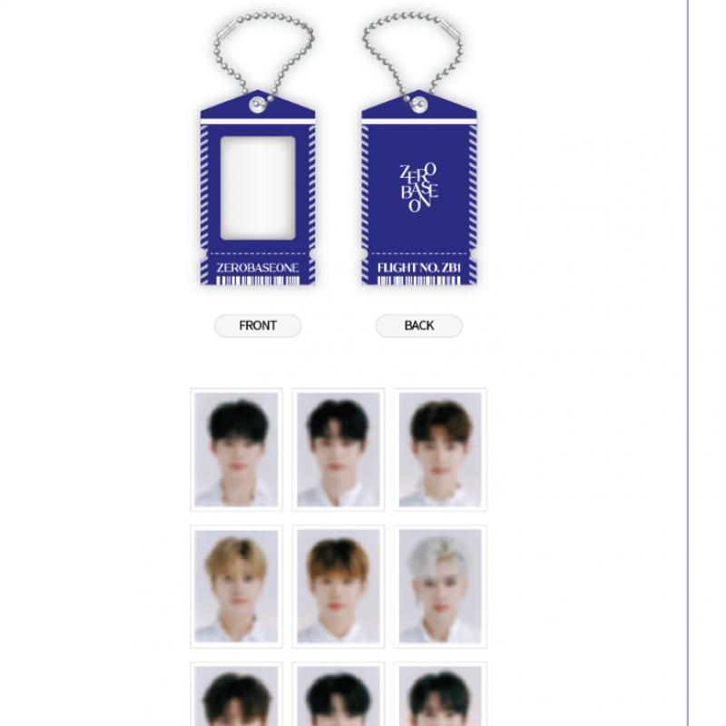 Zerobaseone   09 Id Photo Holder Set The Moving Seoul Pop Up Store Md