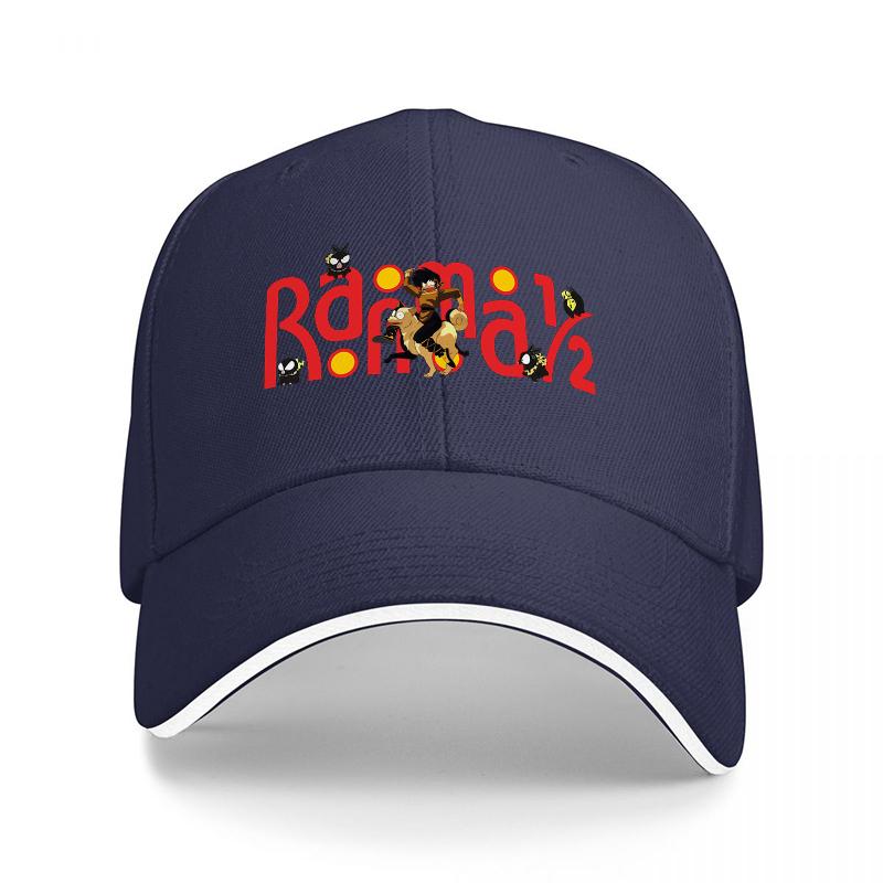 Rogamakz Logo Baseball Cap Black with Red and Yellow Design Adjustable Fit for Adults Streetwear Fashion Hat