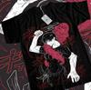 Футболка Jujutsu Kaisen Фушигуро Тодзи Аниме Хоррор Черная Короткий Рукав Все Размеры Унисекс Футболка