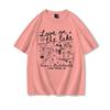 Love On The Lake Unisexs Tshirt Harajuku Graphic Casual Top 100 Cotton Tshirt Girls Retro Vintage Casual Round Neck Tops