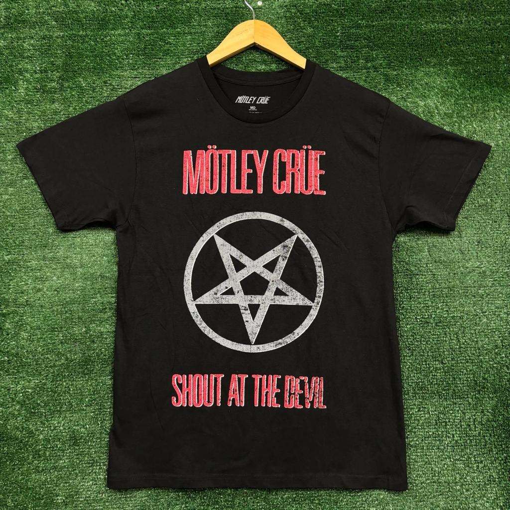 Motley Crue Shout At The Devil Heavy Metal Band T-shirt Size Medium
