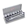 Socket Wrench Set 230M Drive Silver Contents 26 Items 19.0mm (3/4")