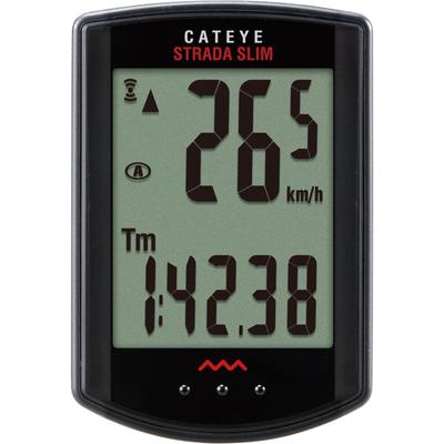 Велосипедный компьютер CAT EYE STRADA SLIM черный спидометр велосипед CC-RD310W