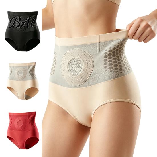 Abdomen Compression Panties High Waist Shapewear Tummy Control for Women, Women Underwear Seamless Honeycomb Design Butt Lifting Body Shaper
