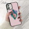 Чехол для телефона Back Red Bird Flamingos для iPhone 11 12 13 14 Pro Max mini XR XS SE 2020 7 8 Plus Samsung Galaxy S21 S22