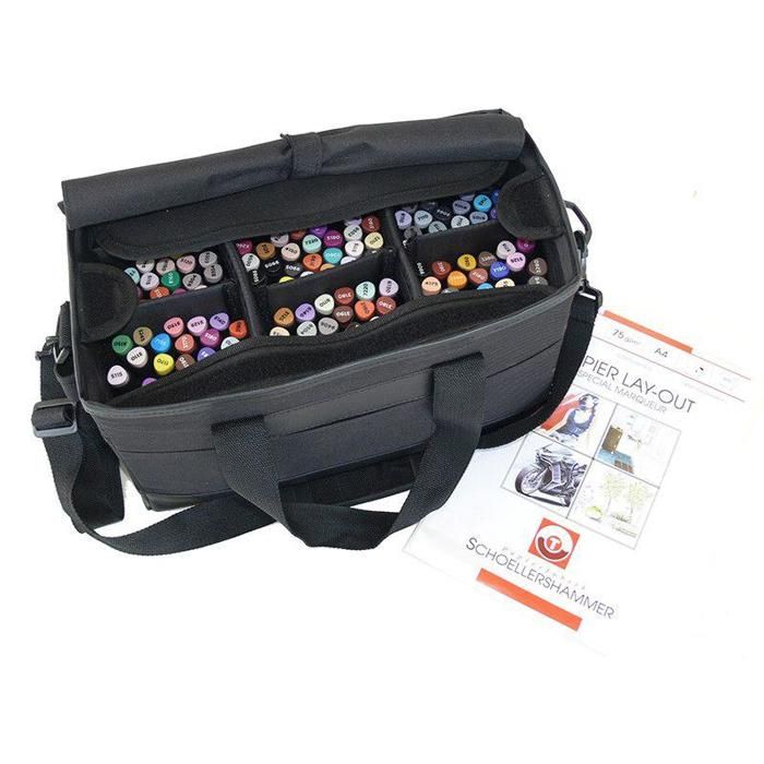 Набор маркеров - GRAPH'IT - 165 штук - Двойной наконечник - Ассорти - Невысыхающие