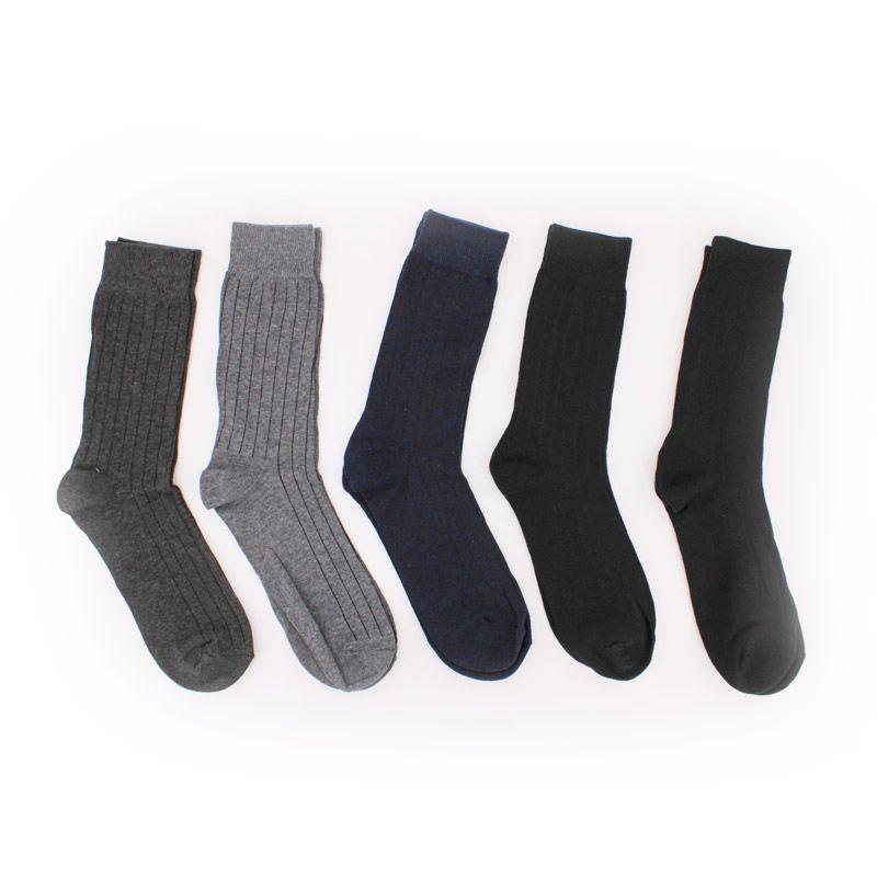 Комплект из 5 высоких носков черного цвета idriss Мужской CHEVIGNON