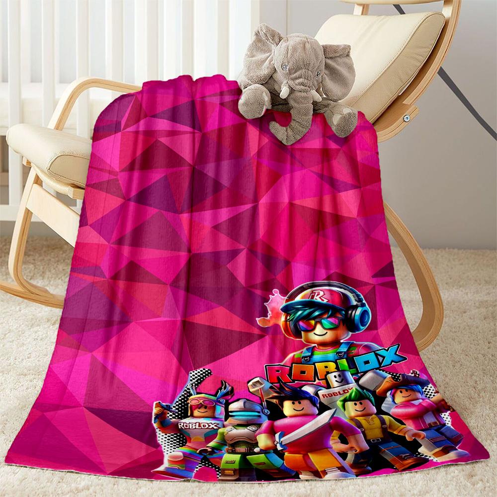 Roblox 95 Blanket Durable Comfort Suitable for Livingroom Bed Seaside Four Seasons Multipurpose Warmthful Decor