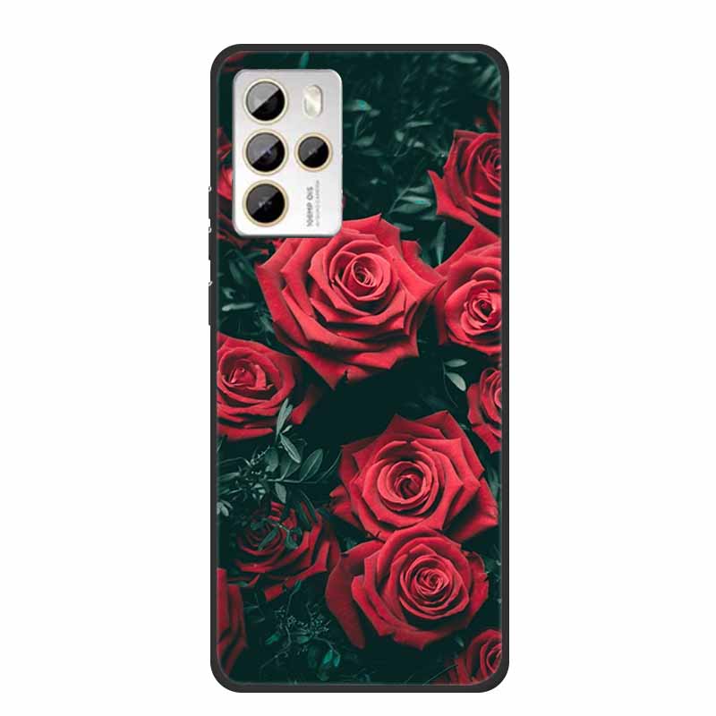 For HTC U23 Pro 5G Case Animals Silicone Soft TPU Phone Cases For HTC U23 Pro 2023 HTCU23 2QCB100 Protector Cartoon Wolf Coque