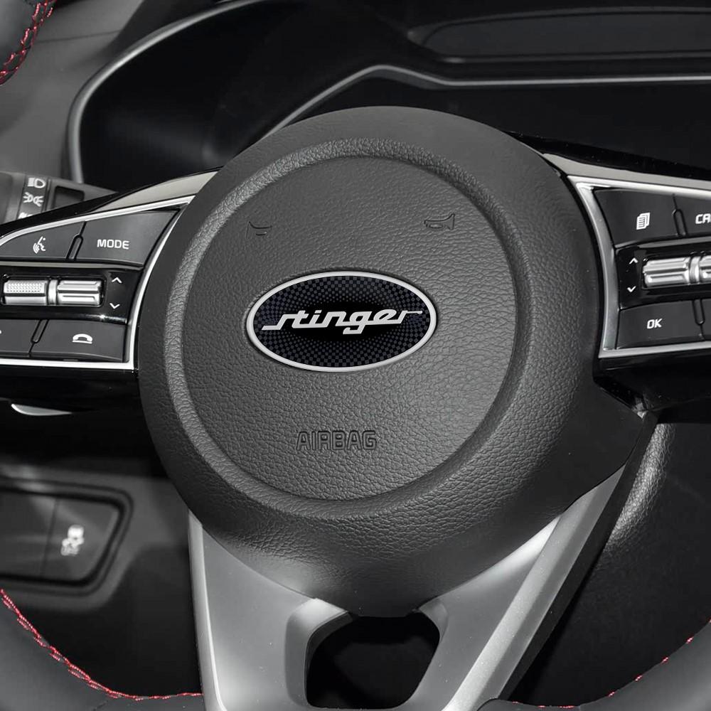 3D Car Logo Steering Wheel Center Emblem Sticker For KIA GT K5 Sportage Ceed Sorento Cerato Rio Soul KN Stinger Proceed Picanto