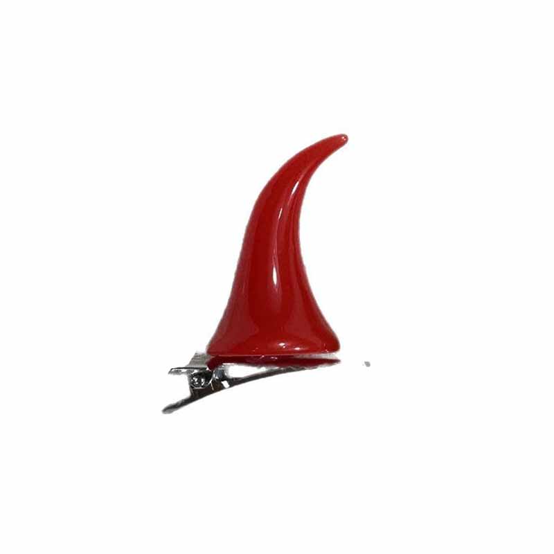 Small Hair Clip Multifunctional Demon Hair Clip Cow Horn Hair Clip High Quality For Costume Party Children'S Event Dress Up