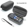Портативный чехол для Insta360 X4, аксессуары, включая шнурок, небольшой размер, прочная сумка, устойчивая к царапинам, портативная сумка для хранения