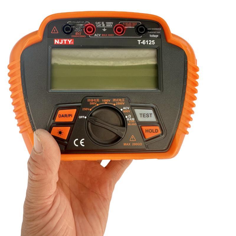 TY6017 Hand-Cranked Megohmmeter 500V Insulation Resistance Meter