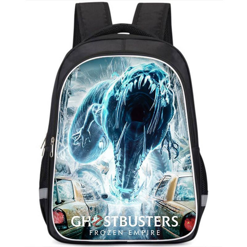 Durable Oxford Cloth Ghostbusters Frozen Empire School Backpack For Students