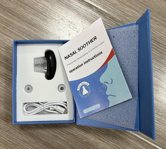 Умный портативный инфракрасный назальный успокоитель для облегчения симптомов аллергии и хронического ринита