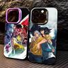 Чехол для телефона с аниме S-Sakamoto Days для iPhone 17, 16, 15, 14, 13, 12, 11 Plus, Pro Max, цветной, с серебряным покрытием, внутреннее покрытие