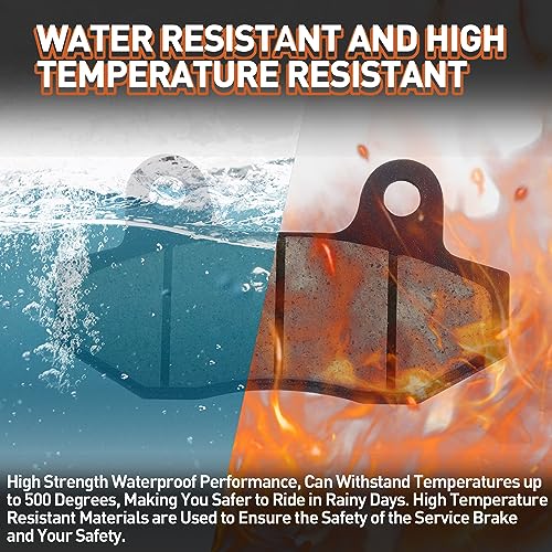 WOOSTAR Замена задних тормозных колодок для 50cc 70cc 90cc 110cc 125cc 150cc 200cc 250cc ATV 4 Wheel Quad Bike Scooter Moped Motocross Dirt