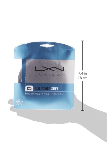 LUXILON ALU POWER 125 Струна для тенниса Одиночная Серебристая WRZ990101