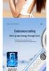 Handheld Transparent Mecha Air-Cooled Fan with HD Display & Semiconductor Cold Compress