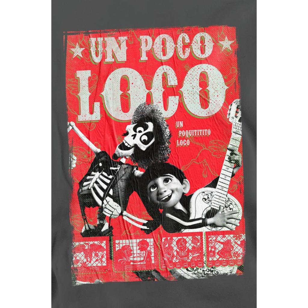 Coco Unisex Adult Un Poco Loco Hector Poster Sweatshirt