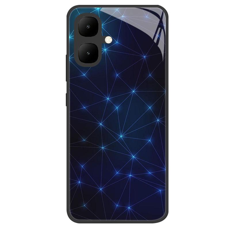 Чехол для Infinix Smart 10 Новый Роскошный Закаленное Стекло Защитный Чехол для Телефона Для Infinix Smart10 X6725 Корпус Полное Покрытие Coque