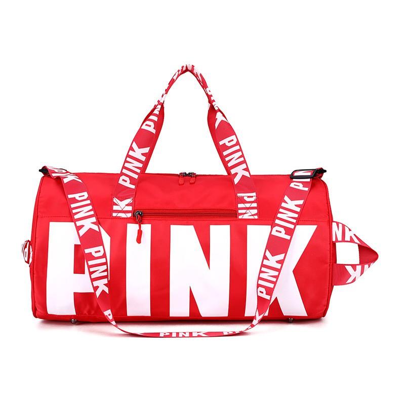 Large Capacity Lightweight Nylon Gym Yoga Swimming Travel Duffel Bag Women Men With Letter Print Casual Trip Tote