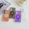 Для Samsung Galaxy S26 / S26 Pro Магнитный чехол Милый флуоресцентный дизайн ТПУ Акриловая задняя крышка телефона