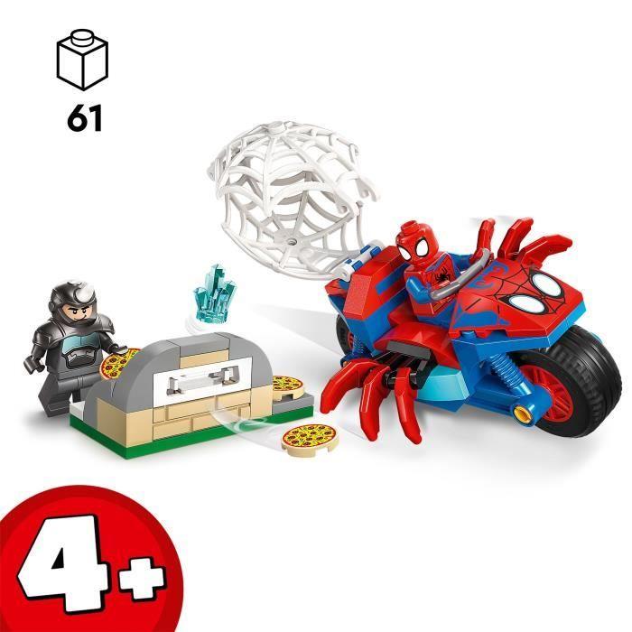 LEGO | Marvel 11206 Spidey et ses Amis Extraordinaires Spidey sur sa Moto contre Rhino
