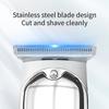 Silver Stainless Steel Hair Clipper For Profressional Barbers & Personal Self-Cutting Trims All Types Of Hair, Beard, Mustache