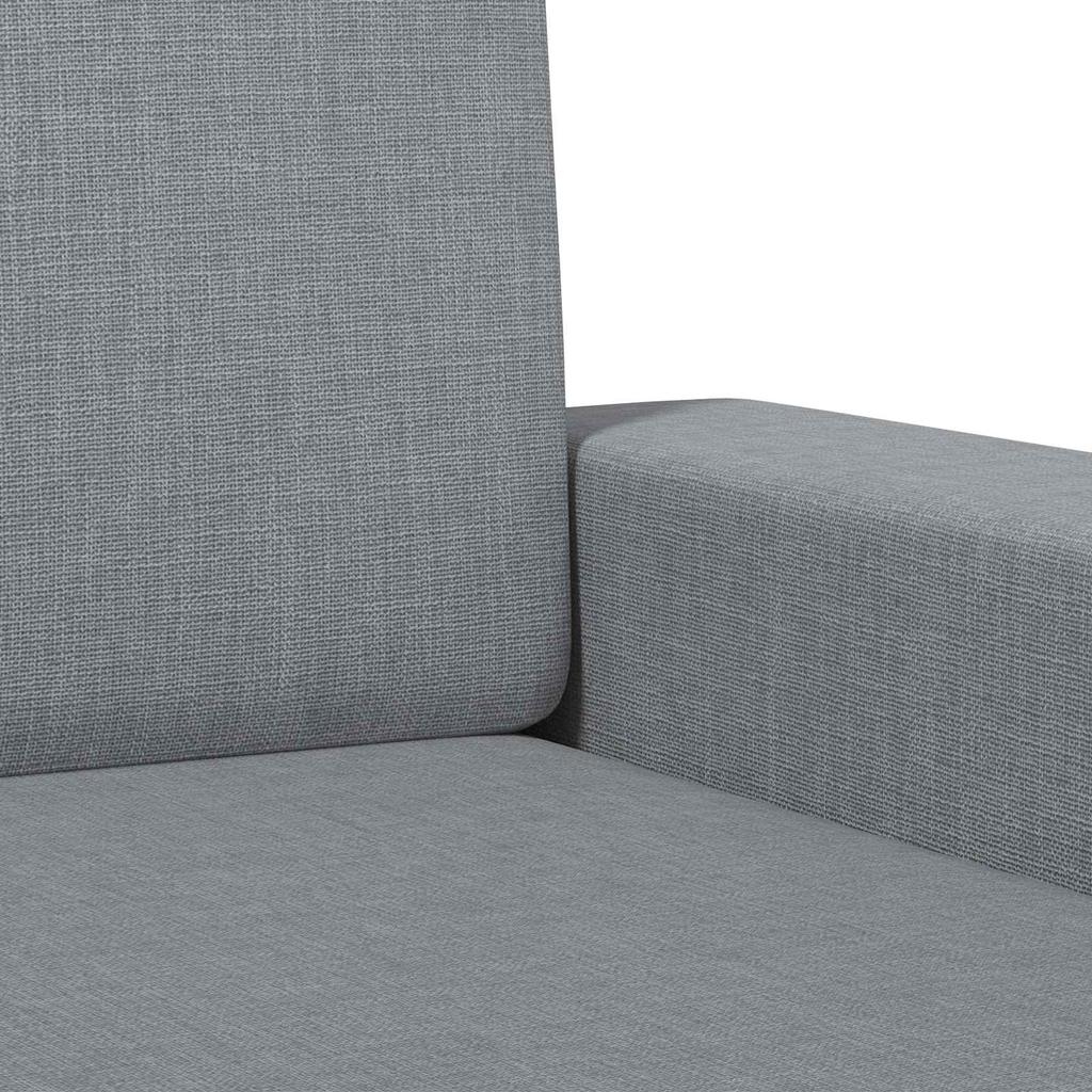 VidaXL Armchair Light Gray Fabric