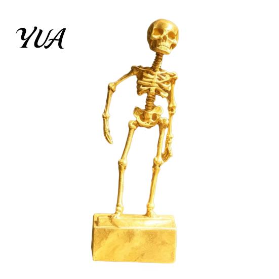 Dynamic Water Flow Ornament Dancing Skeleton Aquarium Bubbler Ornament, Air?Powered Moving Fish Tank Powered Figurine Decor, Underwater