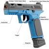 G17 Glock Pistol Can Repeated Shot Ejection Soft Bullet Gun Mechanical Repeating Children Toy Pistol Gift