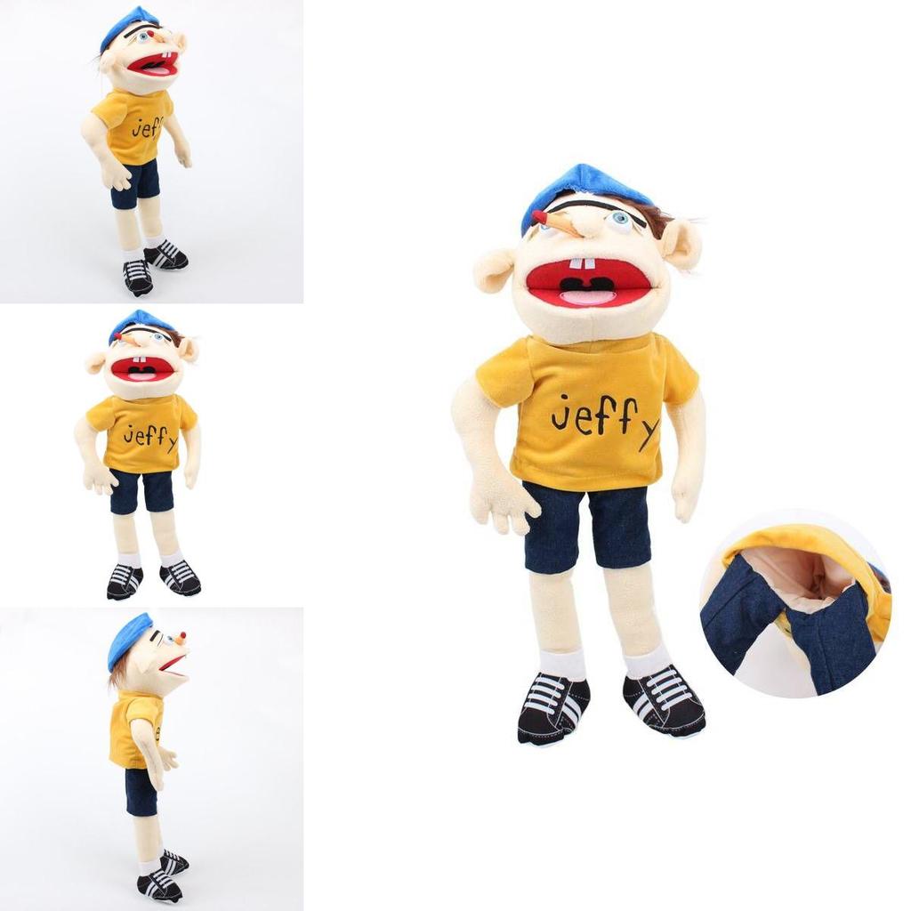 58cm/22.83in Jeff Puppet – Handmade Soft Polyester Material – Parent-child Play