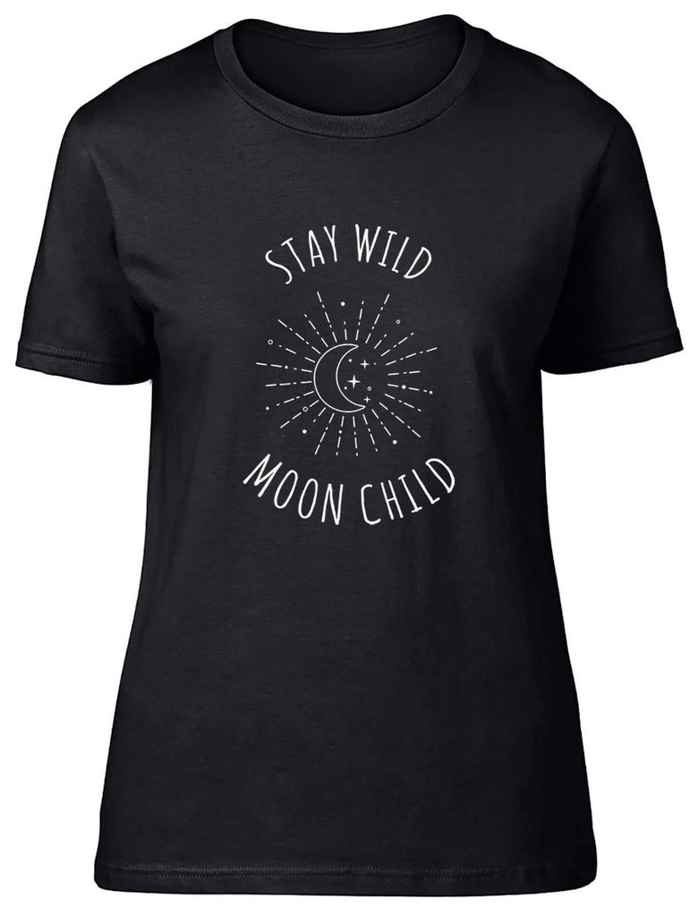 Stay Wild Moon Child Fitted WoT Shirt Gift