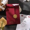 Элегантная Свадебная Пригласительная Открытка - Простой Стиль для Радостных Банкетов