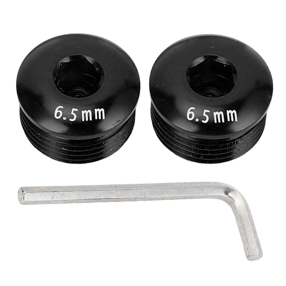 2PCS 6.5mm Cycle Pedal Dust Cap M14 Thread Cycle Pedal Locking Screw Bike Repair