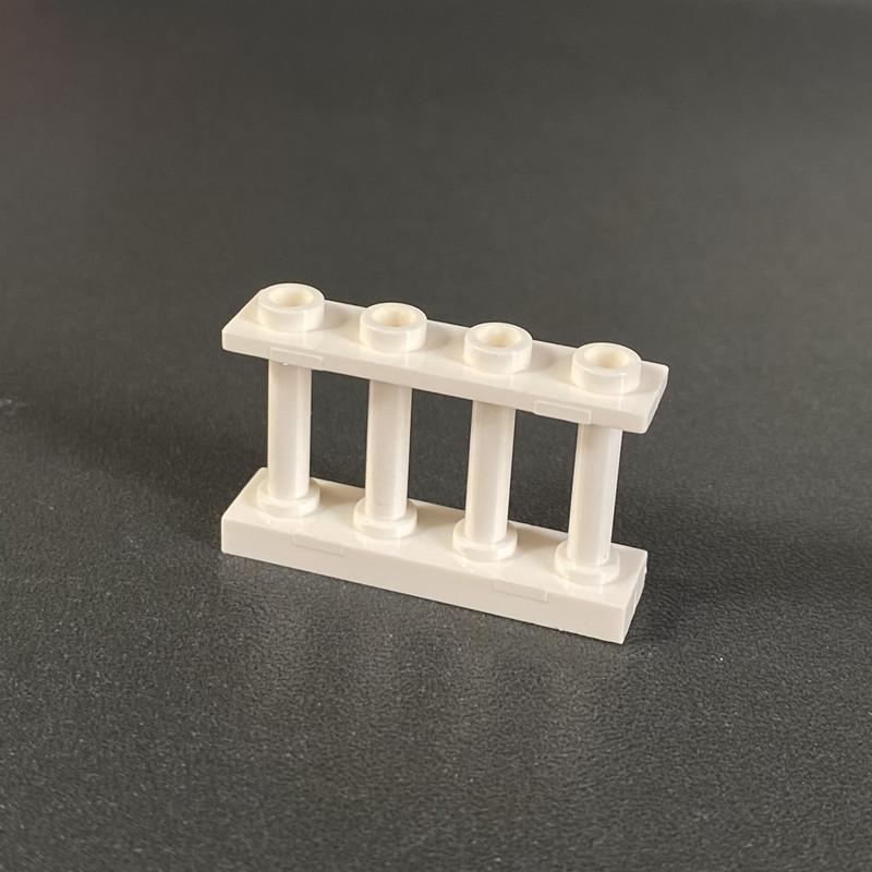 Совместимый строительный блок 15332 30055 Мелкие строительные блоки Аксессуары Строительные детали 1X4X2 Маленькие перила Ограждение Забор
